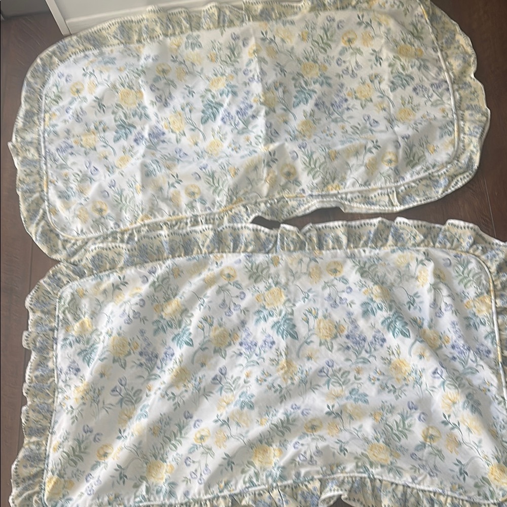 Floral Pillow Shams